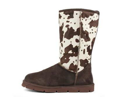 Turano 11in Boot - Chocolate/Cow