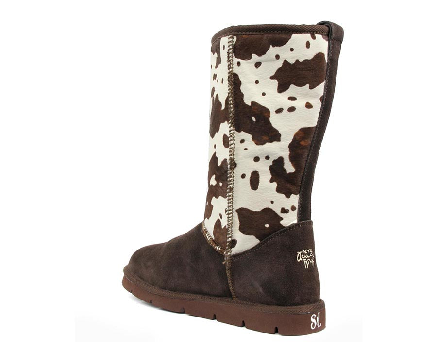 Turano 11in Boot - Chocolate/Cow