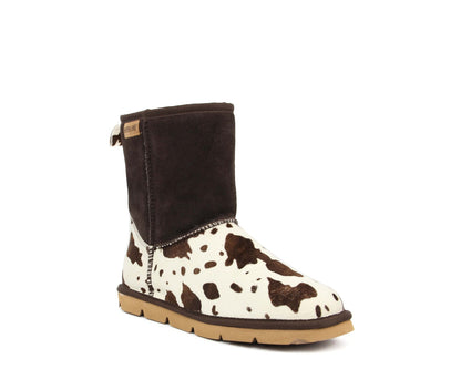 Turano 7.5in Boot - Chocolate/Cow