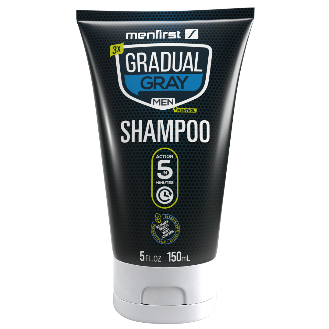 Menfirst Gradual Gray - 3-in-1 Shampoo - 1 Pack - 5 Oz