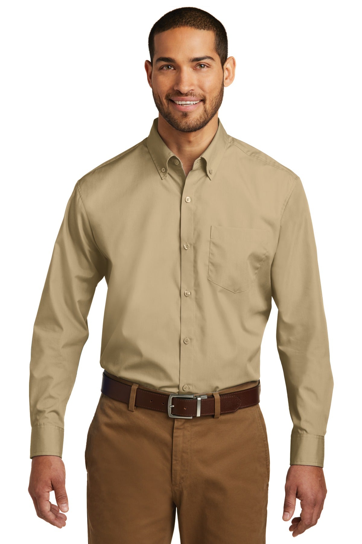 Port Authority Carefree Poplin Shirt W100