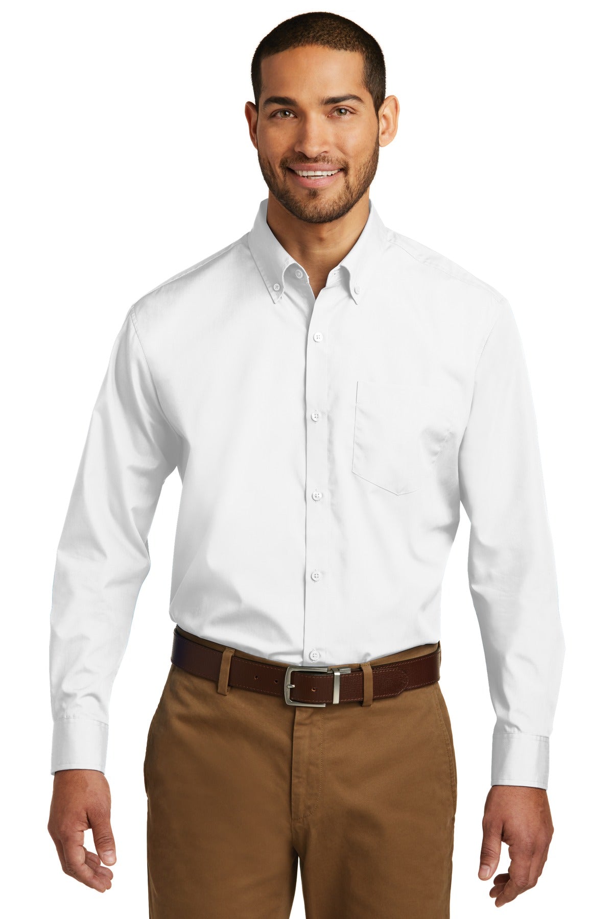 Port Authority Carefree Poplin Shirt W100