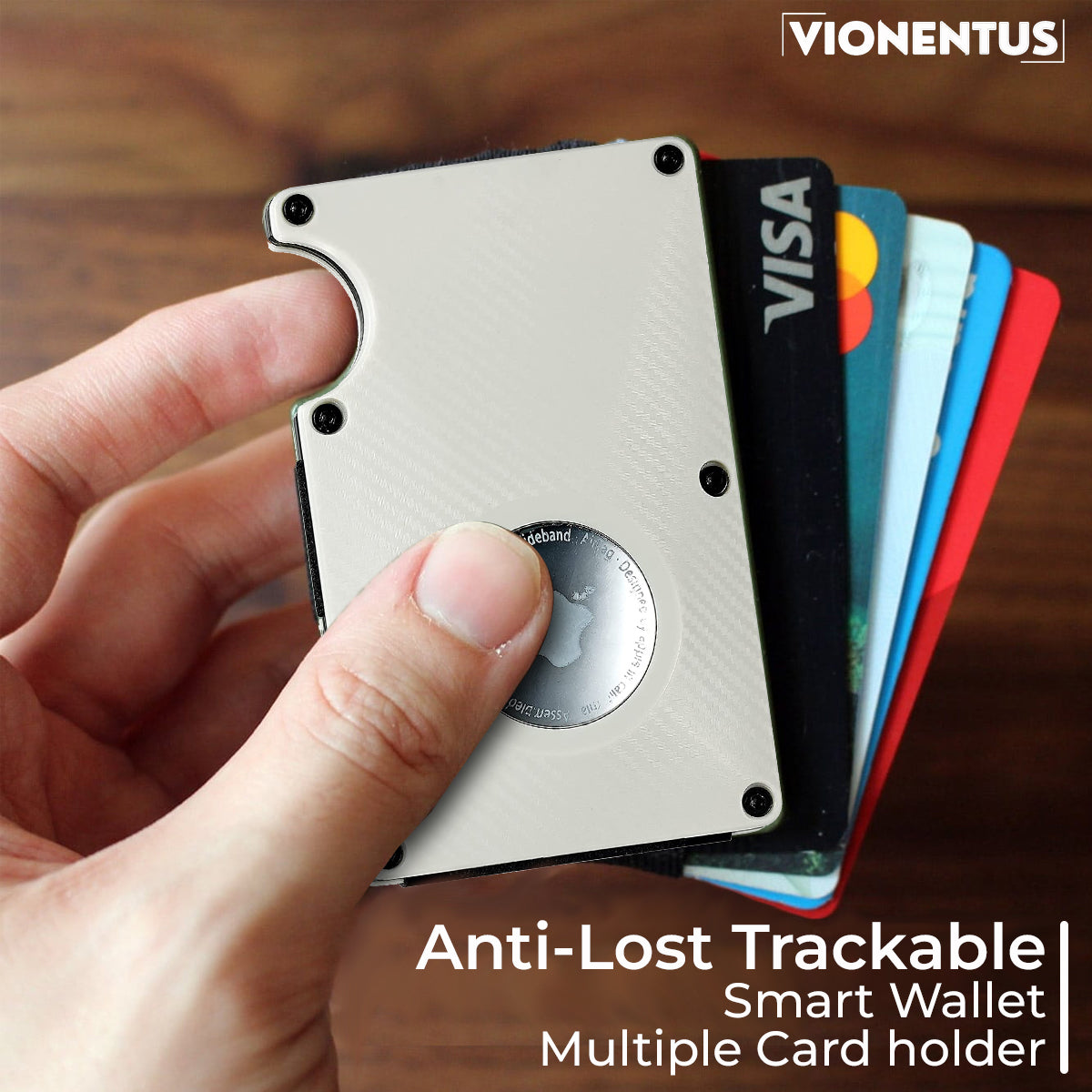 Luxe Smart VN200 AirTag Wallet