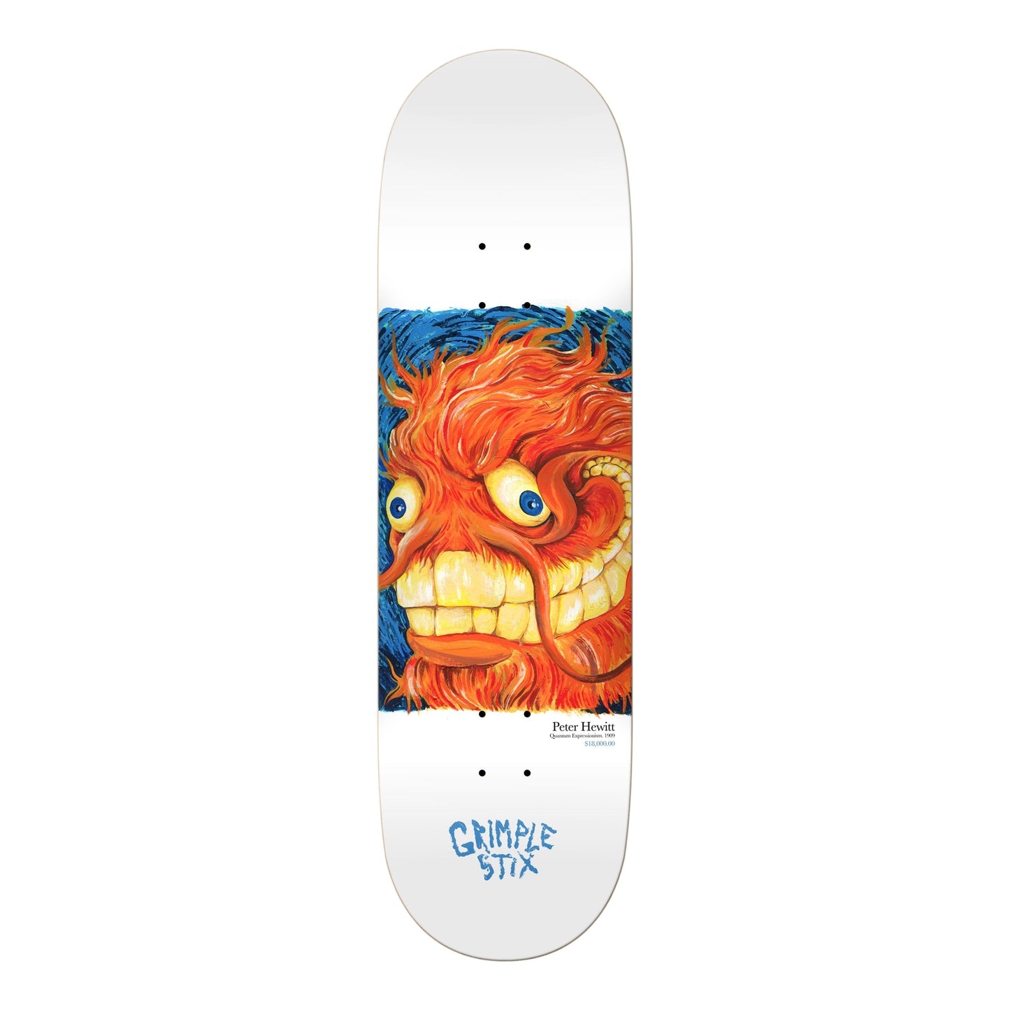 Antihero Grimplestix Hewitt Fine Art 9.02 Deck