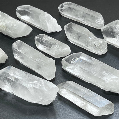 Clear Quartz Crystal Points (5 Kilos)(11 Lbs) Wholesale Bulk Lot Brazil Raw Crystals