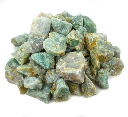 Sky Blue Quartz Crystal Rough (1 LB) One Pound Bulk Wholesale Lot Raw Gemstones