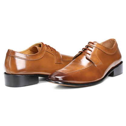 Alban Leather Derby Style Dress Shoes