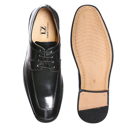 Alban Leather Derby Style Dress Shoes