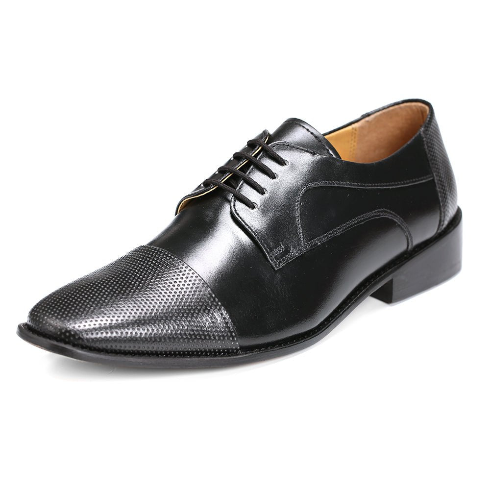 Alfie Leather Derby Style Dress Shoes