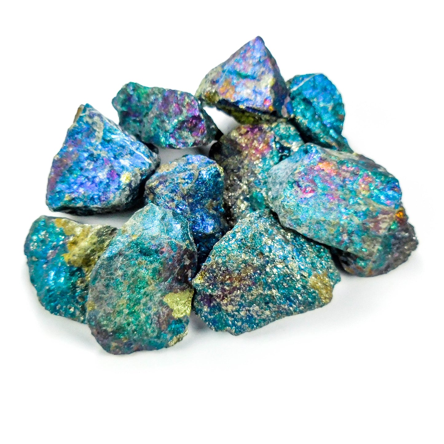 Chalcopyrite (1 Pc) Raw Peacock Ore