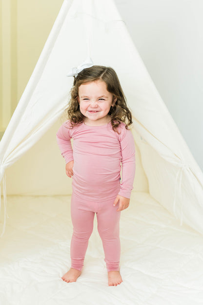 Baby Blush Two-Piece PJs - Long Set