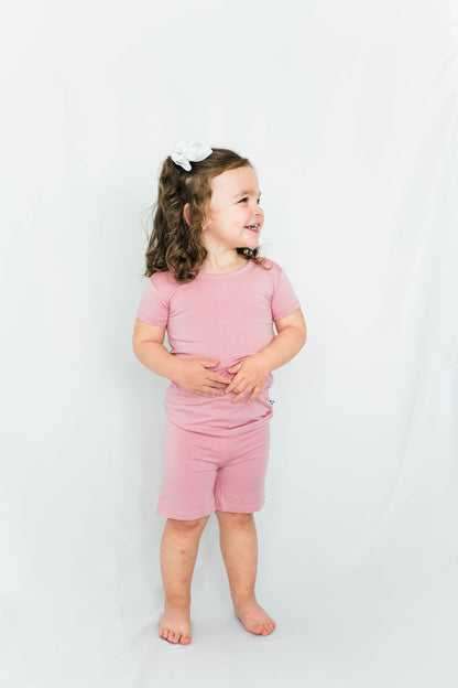 Baby Blush Two-Piece PJs - Short Set