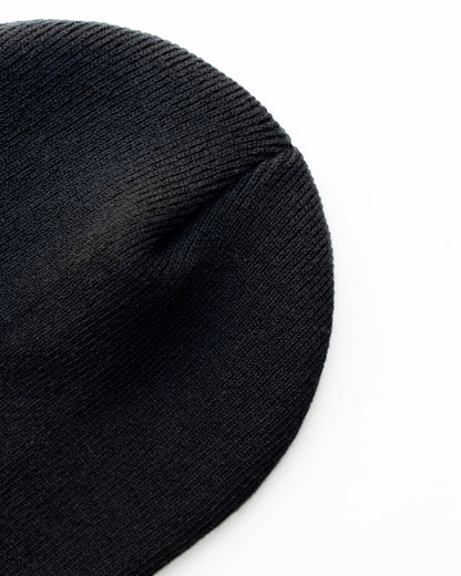 HAAKWEAR Traditional Silent Cuffed Beanie, Midnight Black