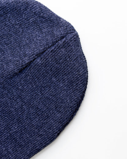 HAAKWEAR Traditional Silent Cuffed Beanie, Denim Blue