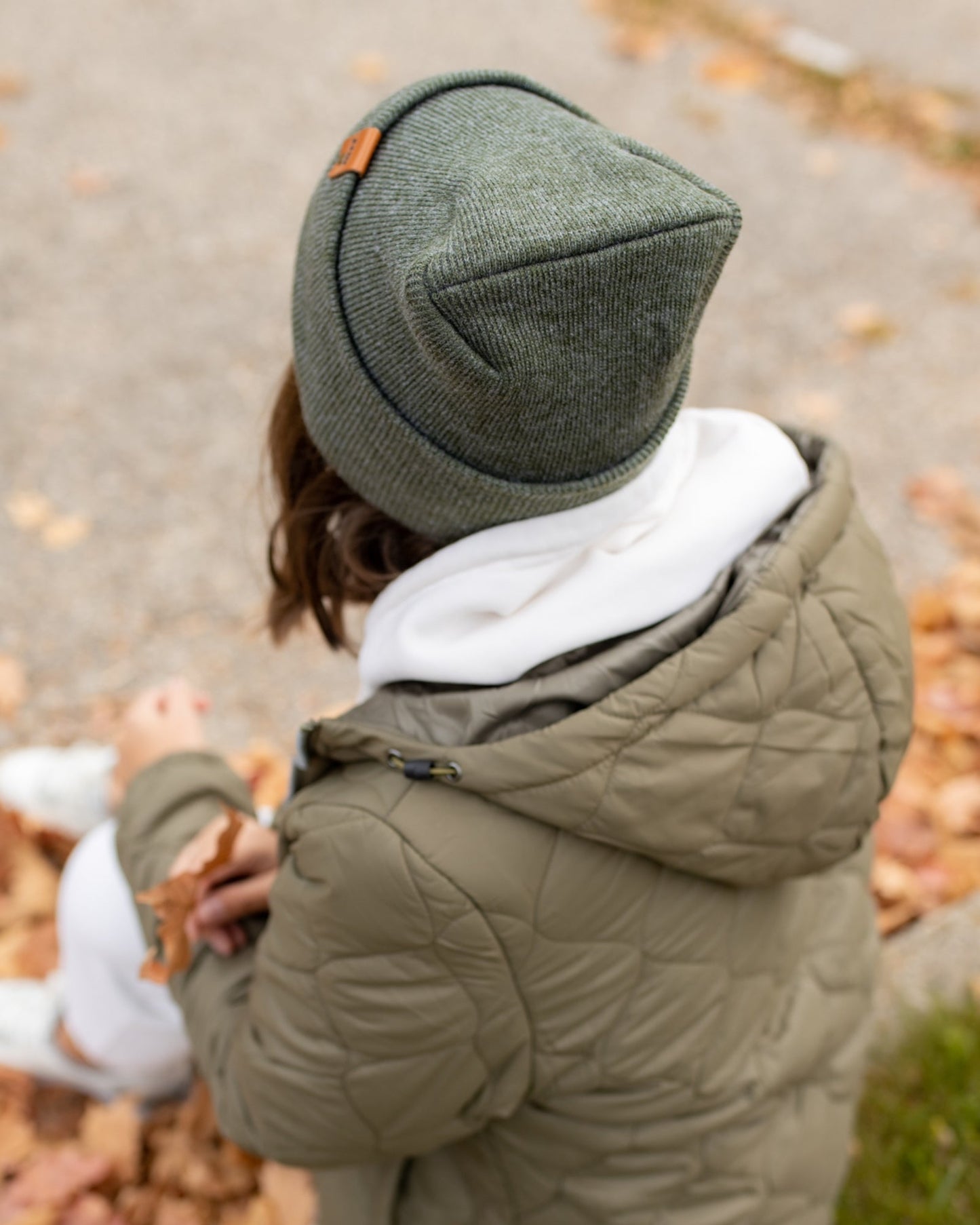 NEW HAAKWEAR Theta-Stitch Cuffed Beanie - Designed and Made in USA (Patent Pending Design) - Forest Green