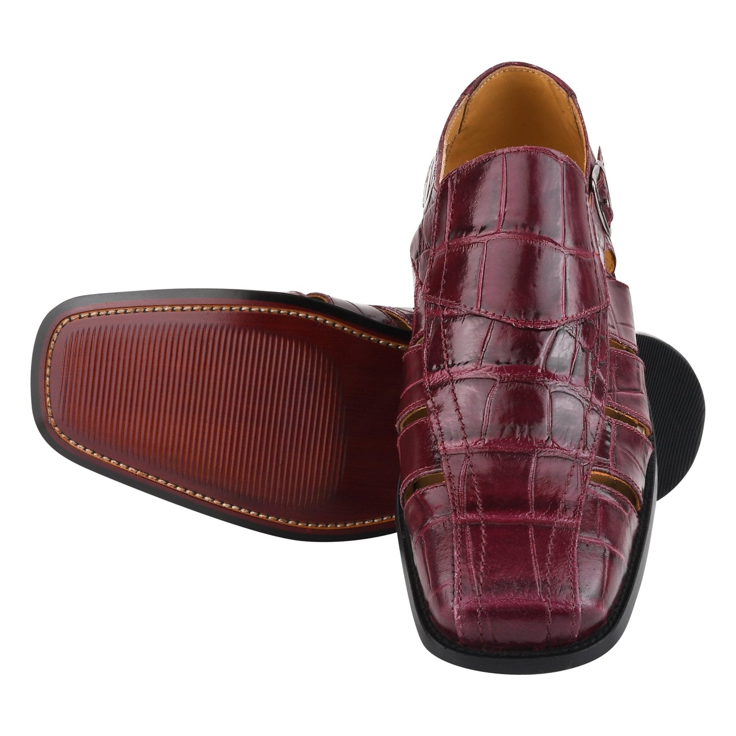 Bidwill Genuine Leather Fisherman Flat Sandals