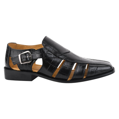 Bidwill Genuine Leather Fisherman Flat Sandals