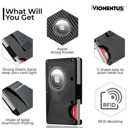 Luxe Smart VN200 AirTag Wallet