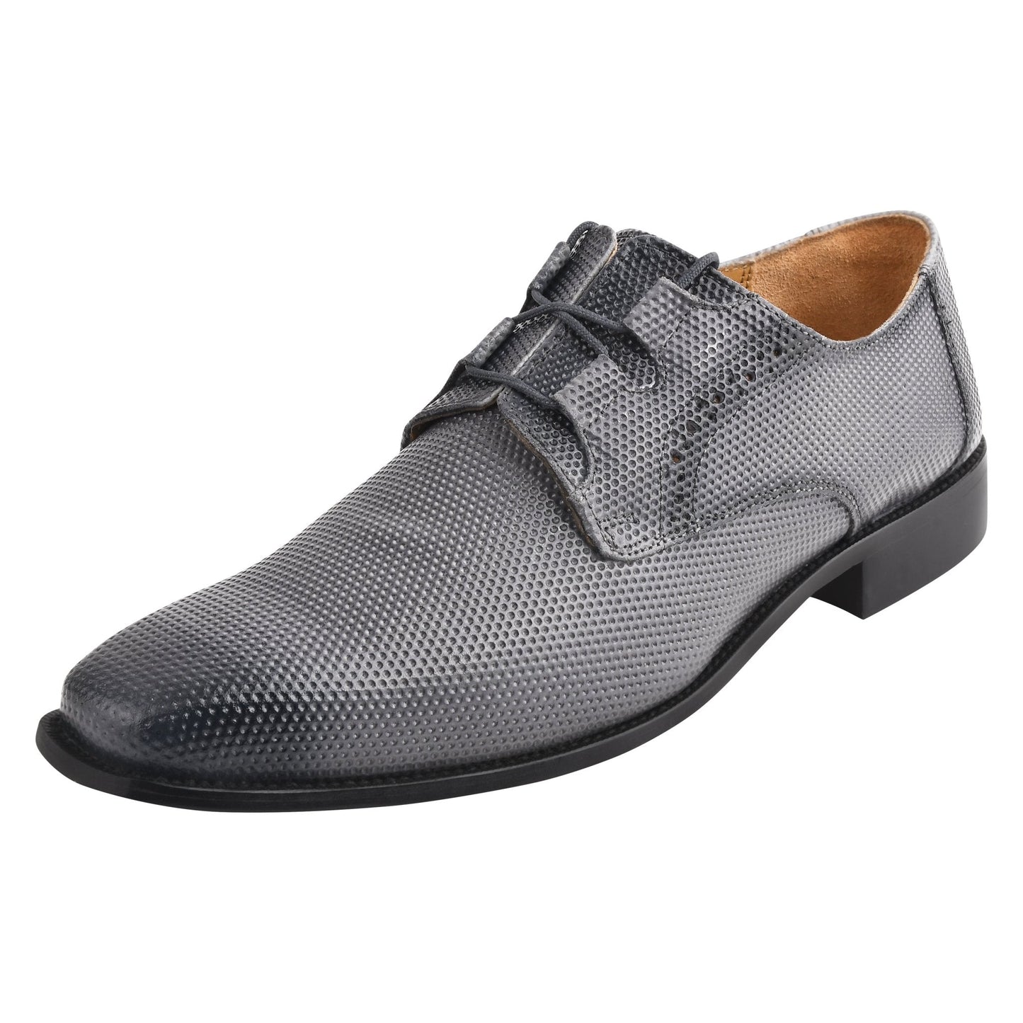 Blacktown Genuine Leather Oxford Style Lace-Up Dress Shoes For Men