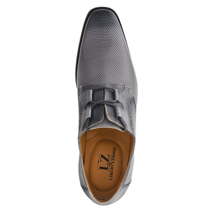 Blacktown Genuine Leather Oxford Style Lace-Up Dress Shoes For Men