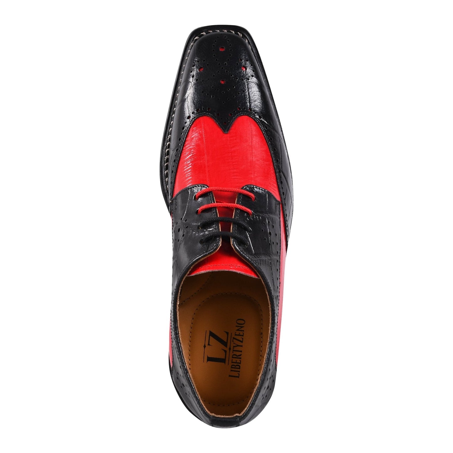 Boyka Leather Red Bottom Oxford Style Dress Shoes