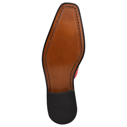 Boyka Leather Red Bottom Oxford Style Dress Shoes