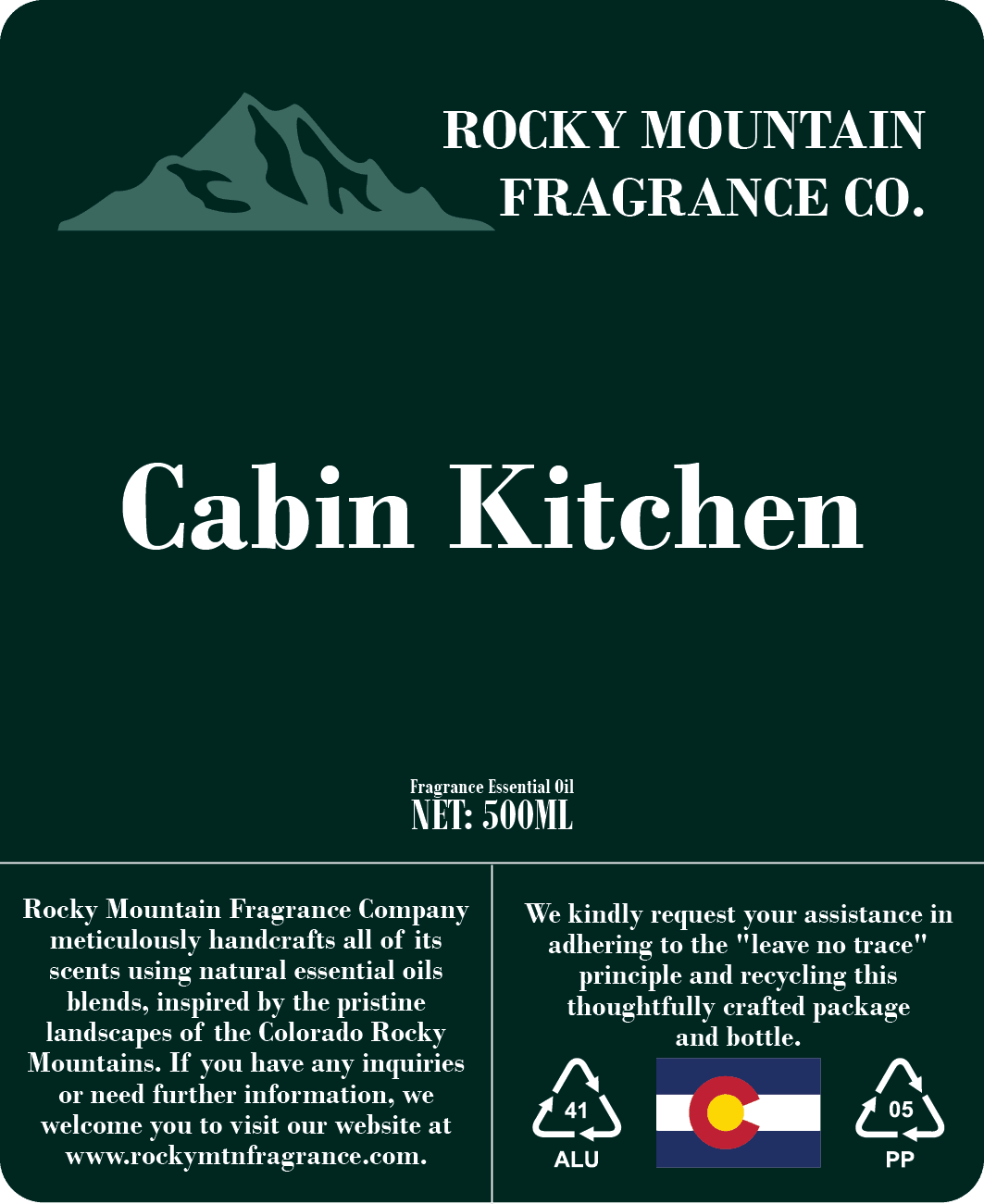 Cabin Kitchen Fragrance Oil