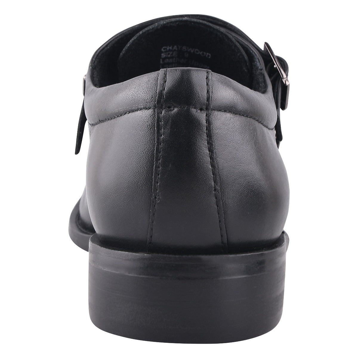 Chatswood Leather Oxford Style Monk Straps