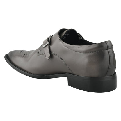 Chatswood Leather Oxford Style Monk Straps