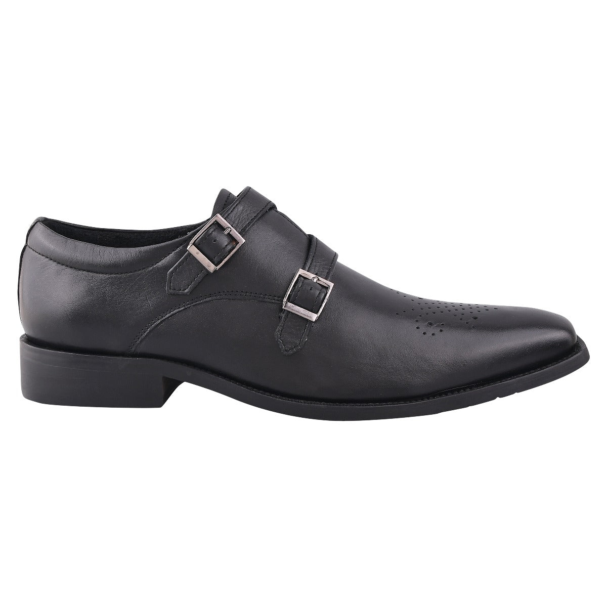 Chatswood Leather Oxford Style Monk Straps