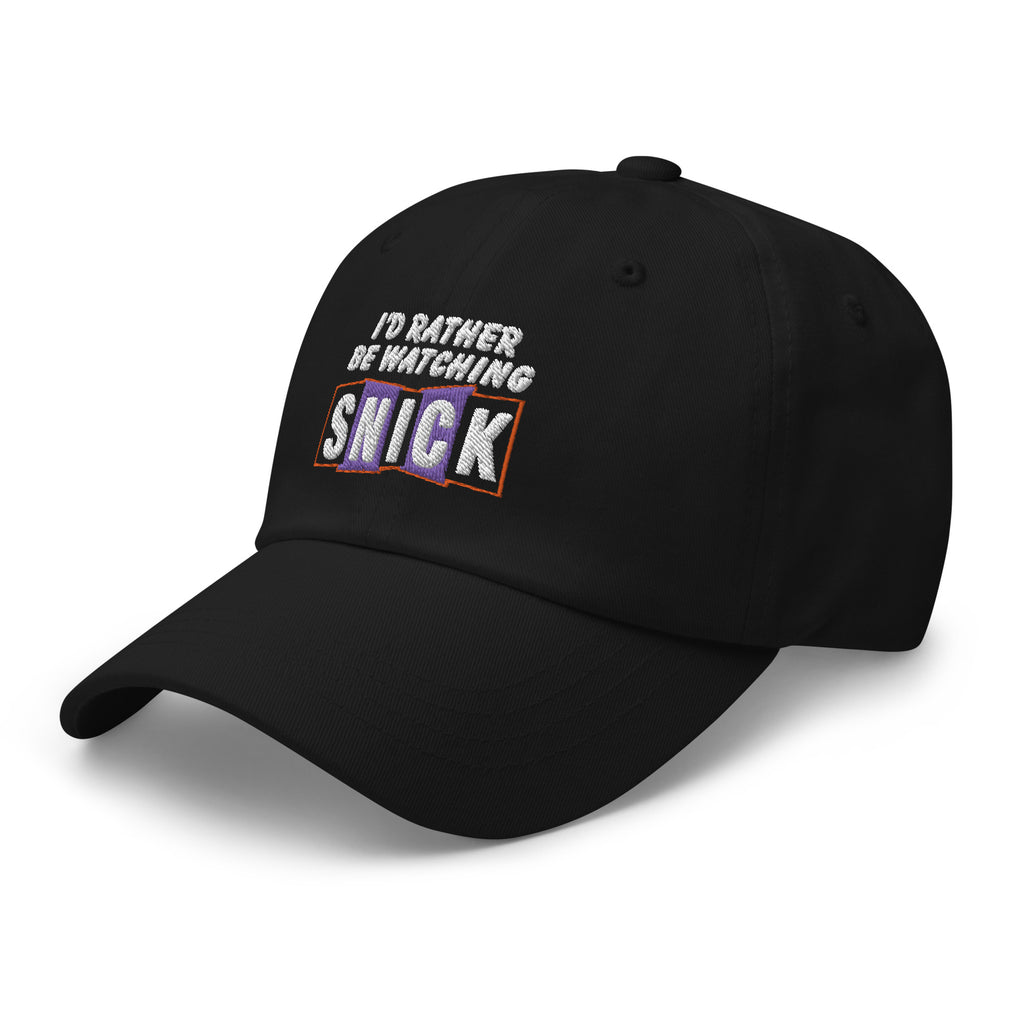 Rather Be Watching Snick Hat • Black