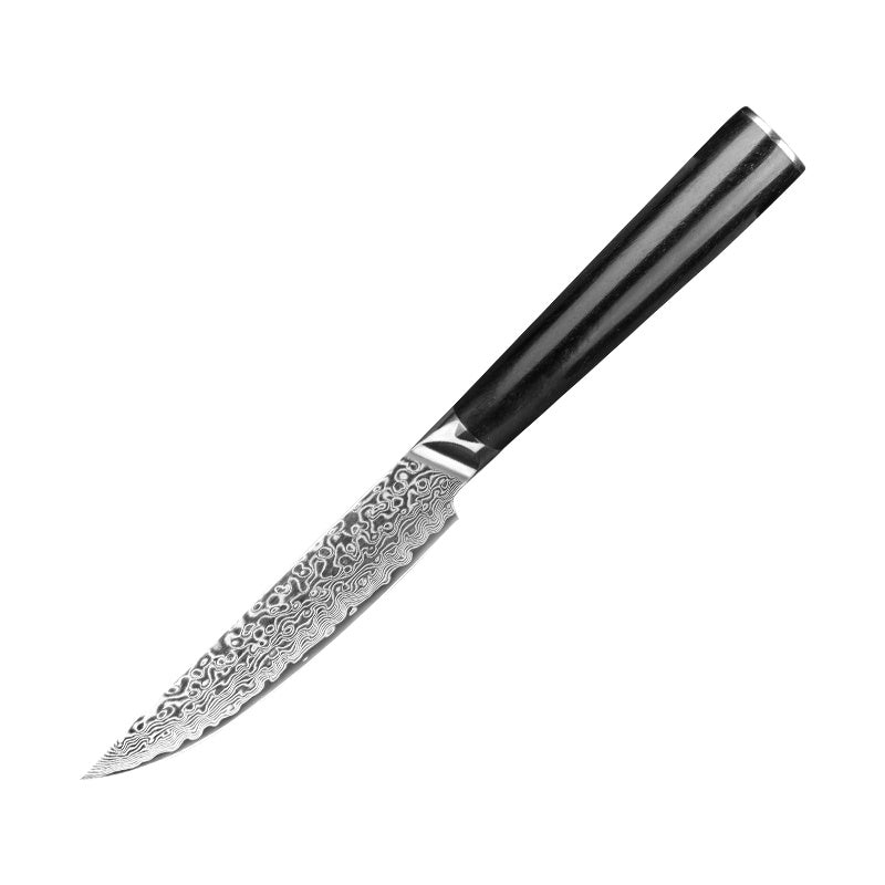 Damascus Steak Knife - Modern Cutting Elegance