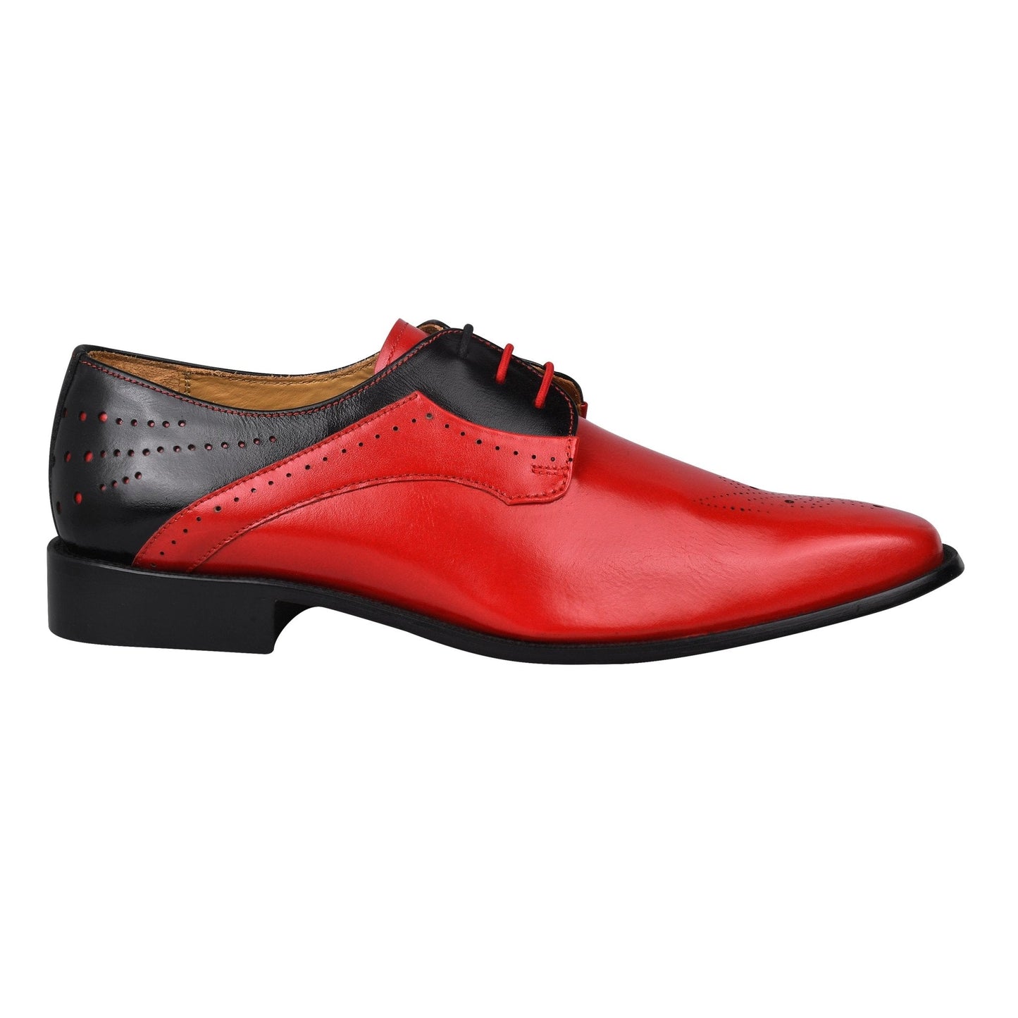 David Genuine Leather Red Bottom Dress Shoes