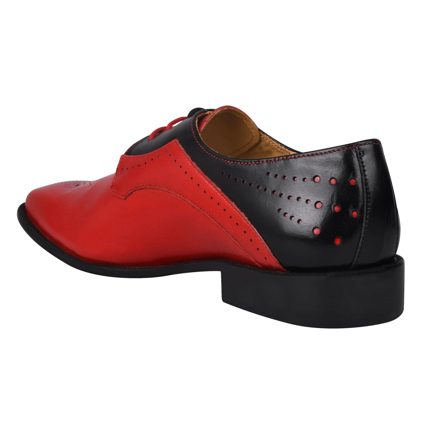 David Genuine Leather Red Bottom Dress Shoes