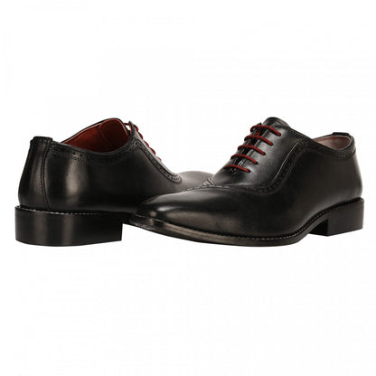 Debonair Genuine Leather Oxford Style Dress Shoes For Men