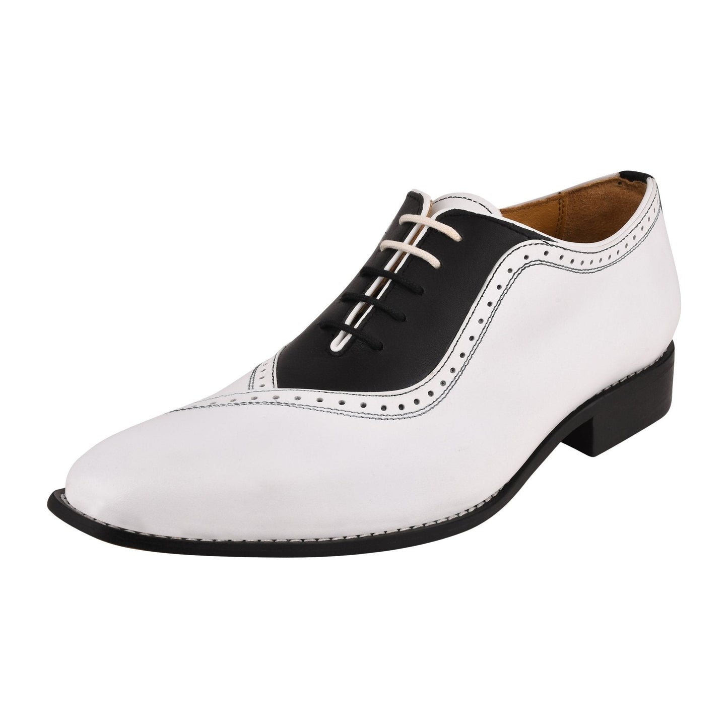 Debonair Genuine Leather Oxford Style Dress Shoes For Men