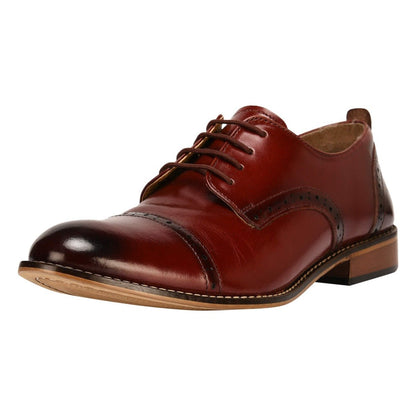 Delano Leather Oxford Style Dress Shoes