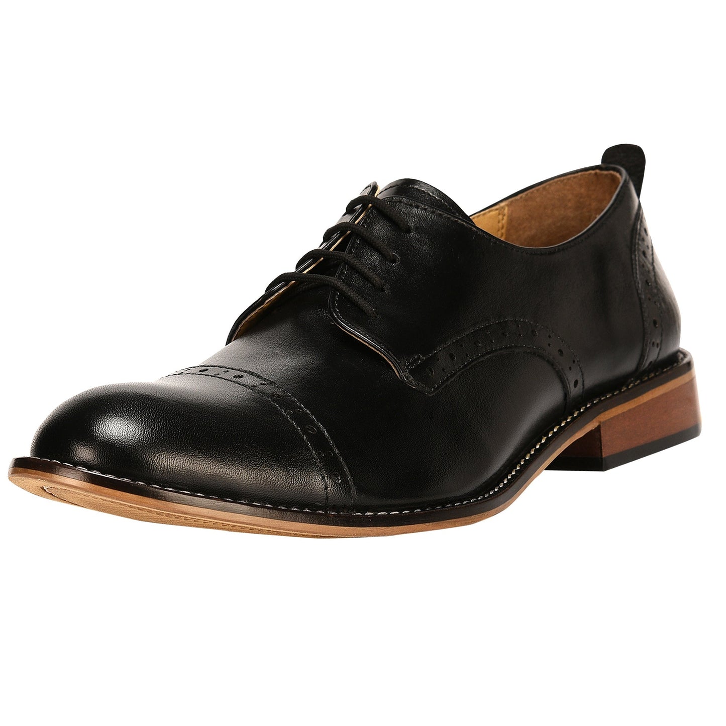 Delano Leather Oxford Style Dress Shoes