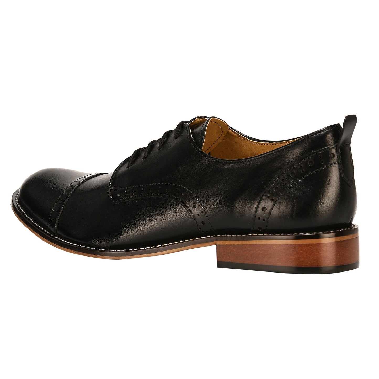 Delano Leather Oxford Style Dress Shoes