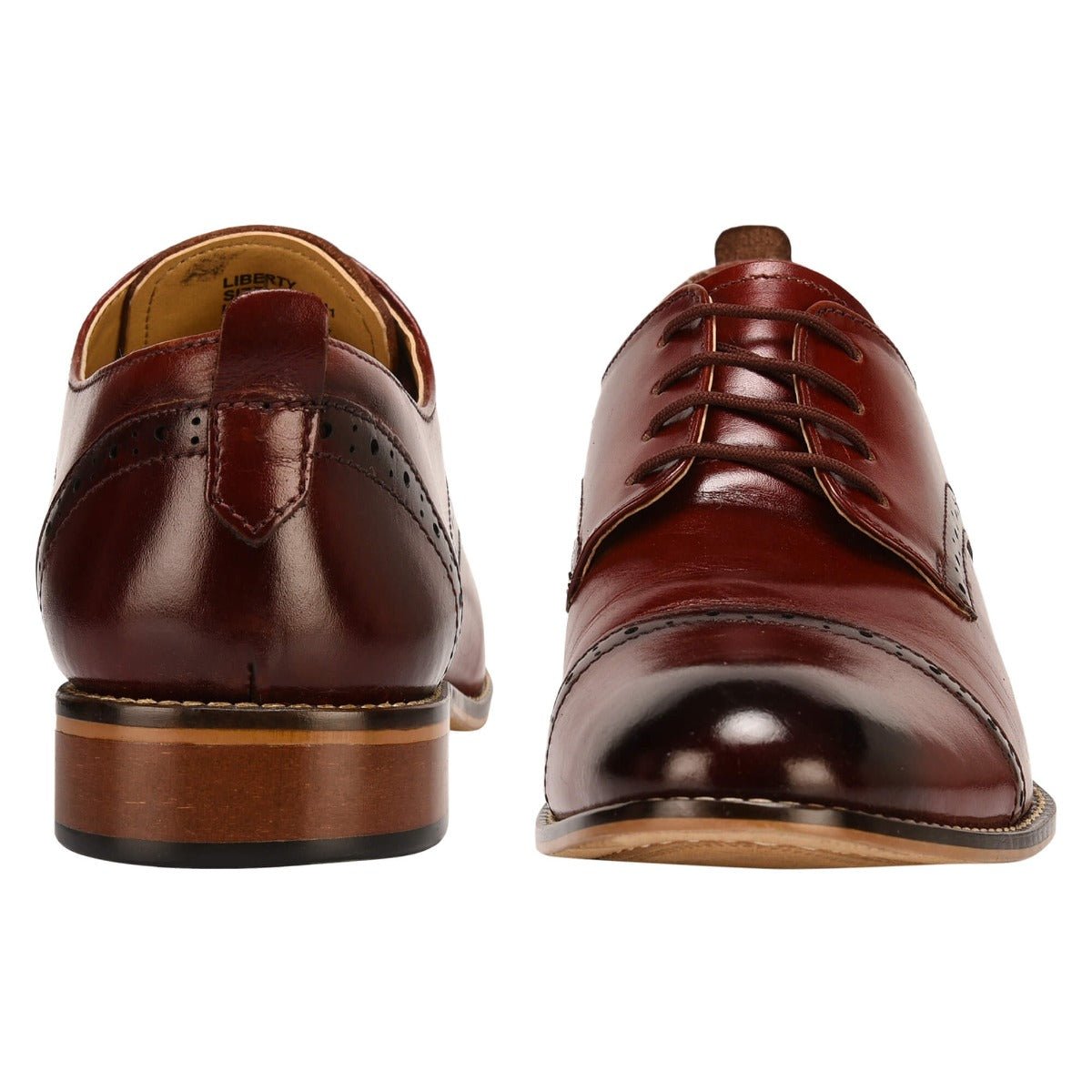 Delano Leather Oxford Style Dress Shoes