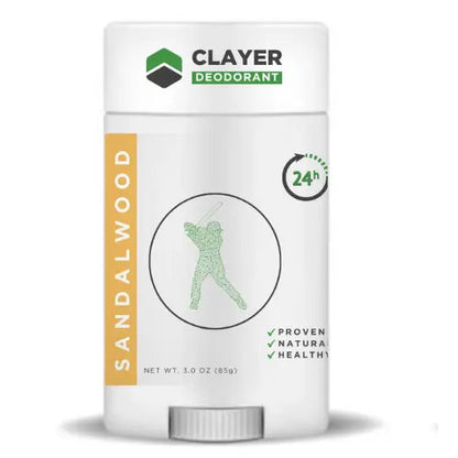 Natural Deodorant - Baseball Players - 2.75 OZ - Aluminum Free