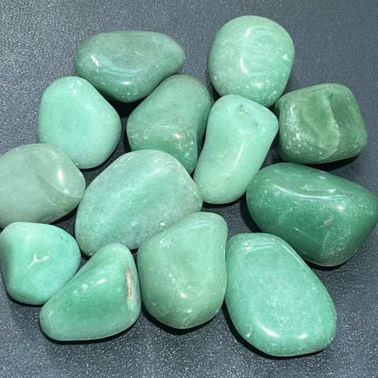 Green Aventurine Large Tumbled (1 Kilo)(2.2 LBs) Bulk Wholesale Lot Polished Natural Gemstones Healing Crystals And Stones