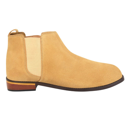 DONS Genuine Suede Leather Chelsea Boot for Men