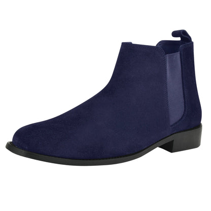 DONS Genuine Suede Leather Chelsea Boot for Men