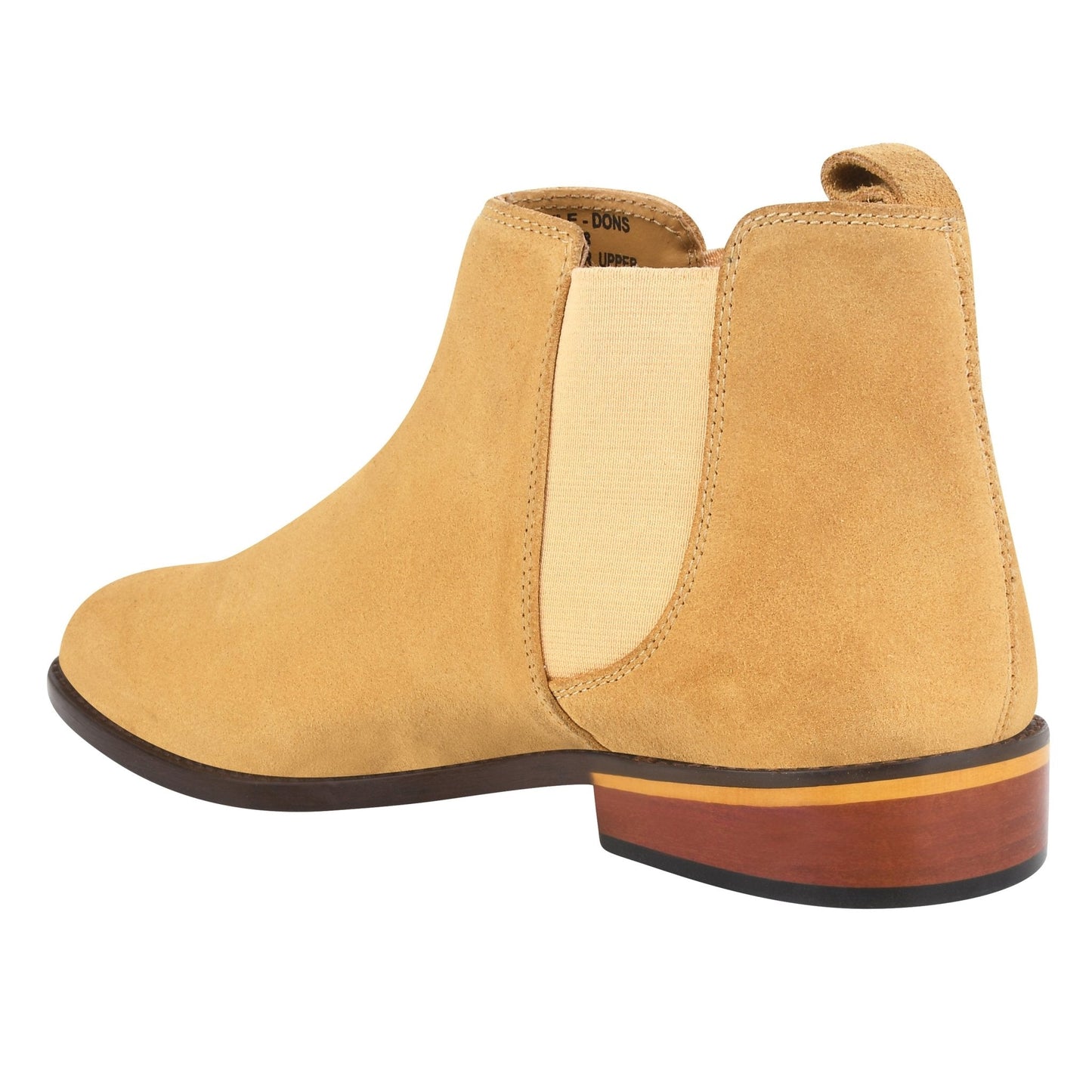 DONS Genuine Suede Leather Chelsea Boot for Men