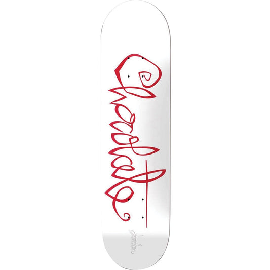 Chocolate Trahan OG Script Deck -8.5