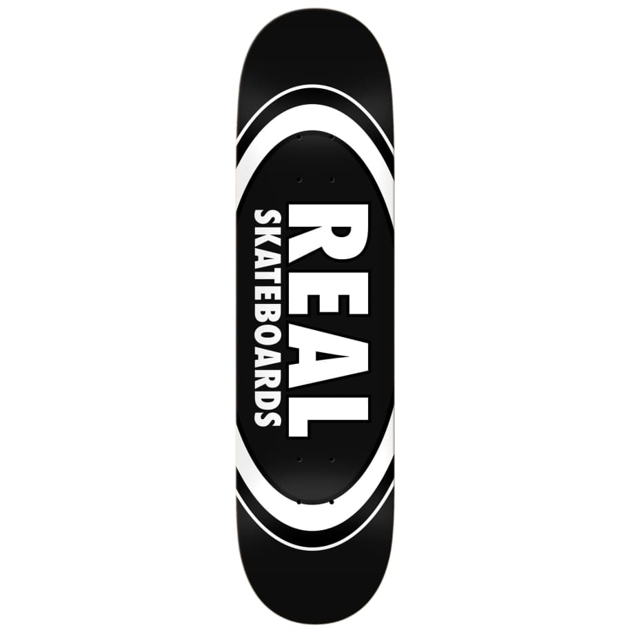 Real Classic Oval Black 8.25 Deck