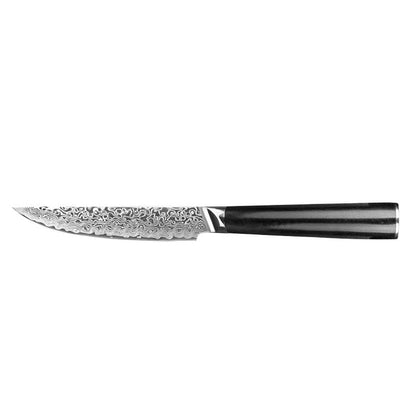 Damascus Steak Knife - Modern Cutting Elegance