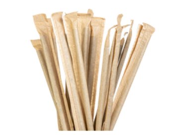 Earth Straws - Disposable Straws - TUV+BPI Certified