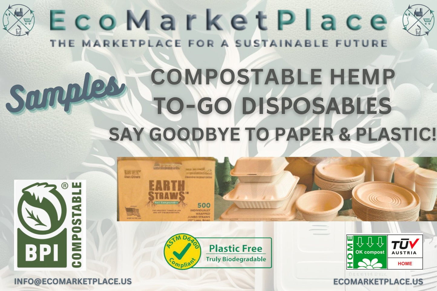 ECO SAMPLE BOX - 5units - each product in stock